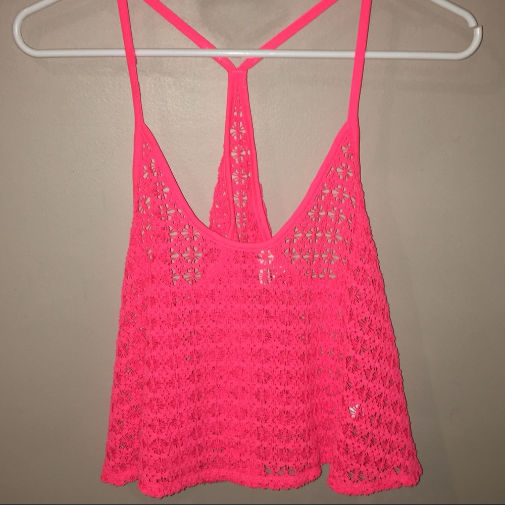 Victoria’s Secret Pink, Crocheted, Crop-Top, NWOT - Picture 7 of 7